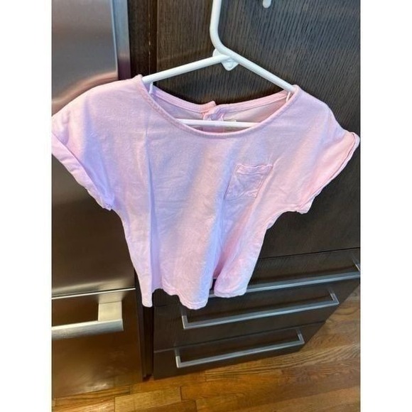 JoJo Maman Bebe pink shirt size 4/5 - Picture 2 of 3